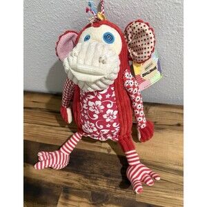 Bogos The Monkey Plush Toy By Les Deglingos NEW NWT